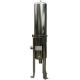 Multiple cartridge filter housing, centre clamp closure, stainless steel